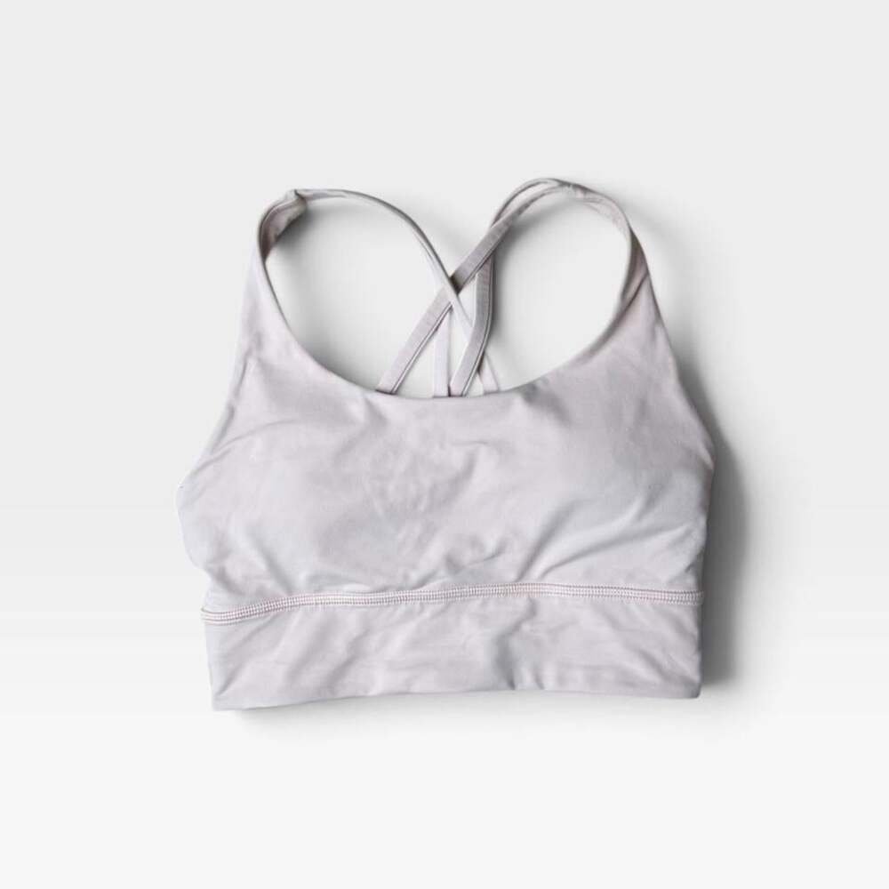 Lululemon Energy Bra Cross-Back | Light Pink | Strappy Sports Bra | W Size 4